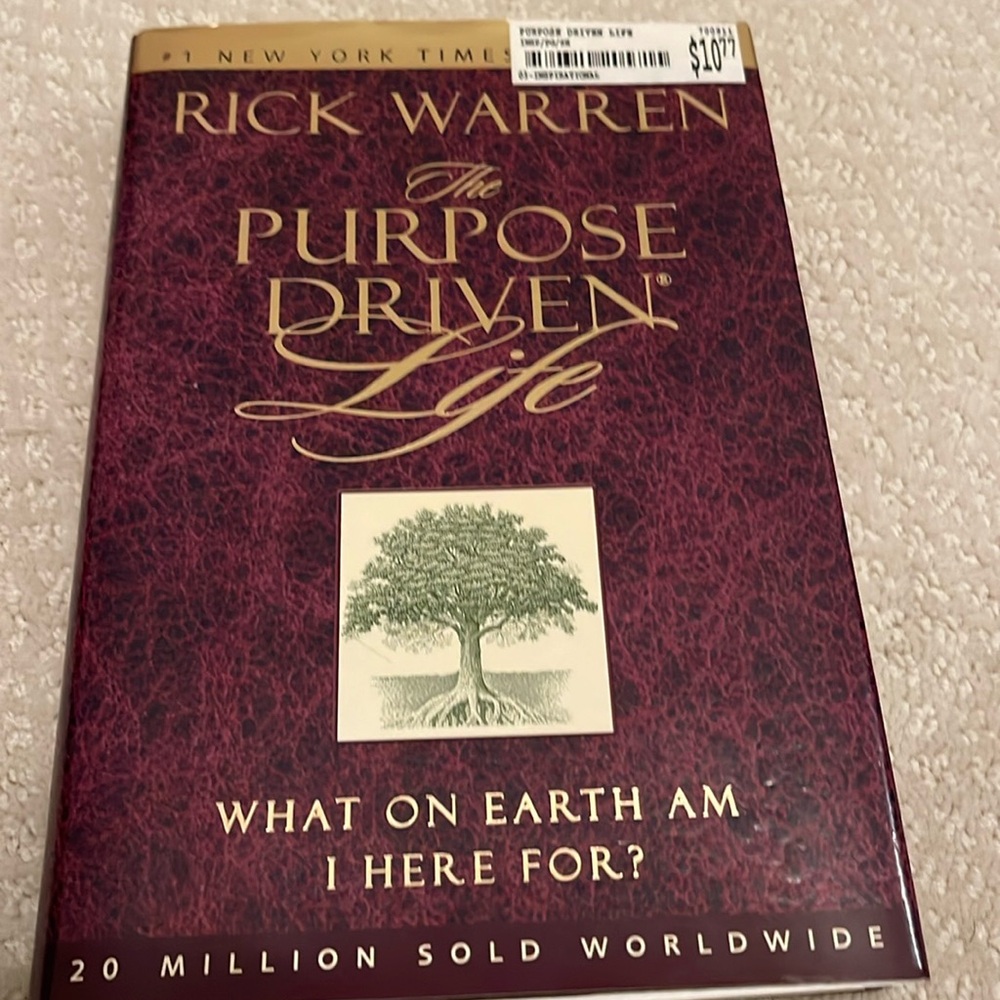 Book: The Purpose Driven Life